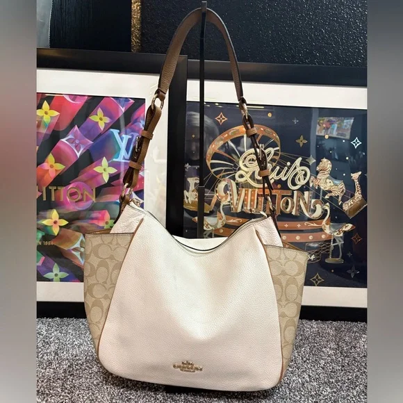 Coach Rori colorblock signature tote - Picture 3 of 16